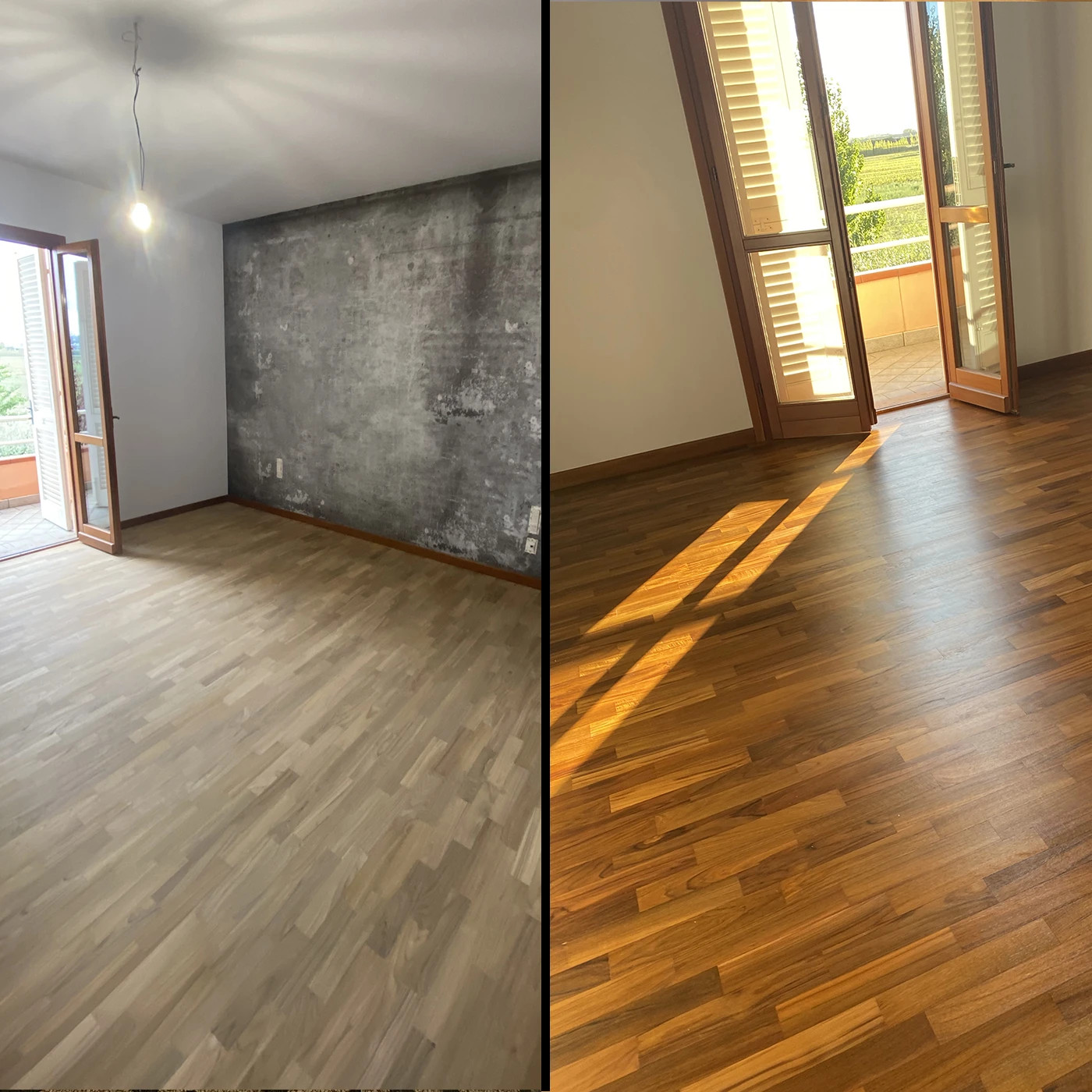 PAVIMENTAZIONE IN LEGNO OLIATA E CERATA